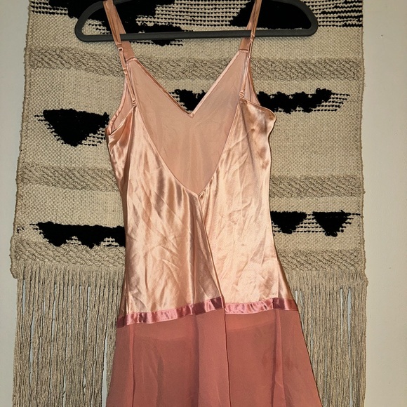 Victoria's Secret Blush Silk Chemise - Picture 2 of 3